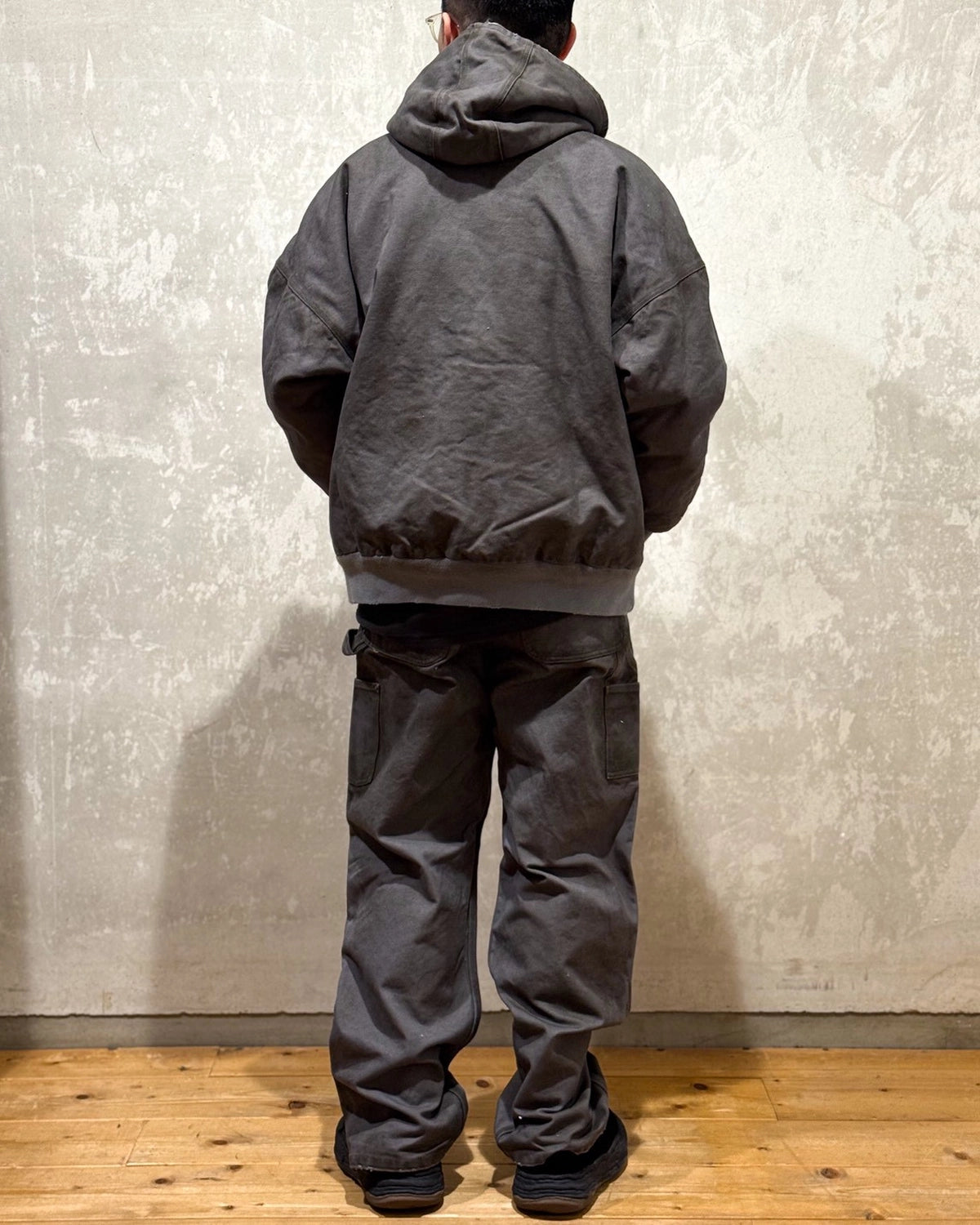 KAMIYA / BORO BoaDuck Zip Parka (G15BL101)