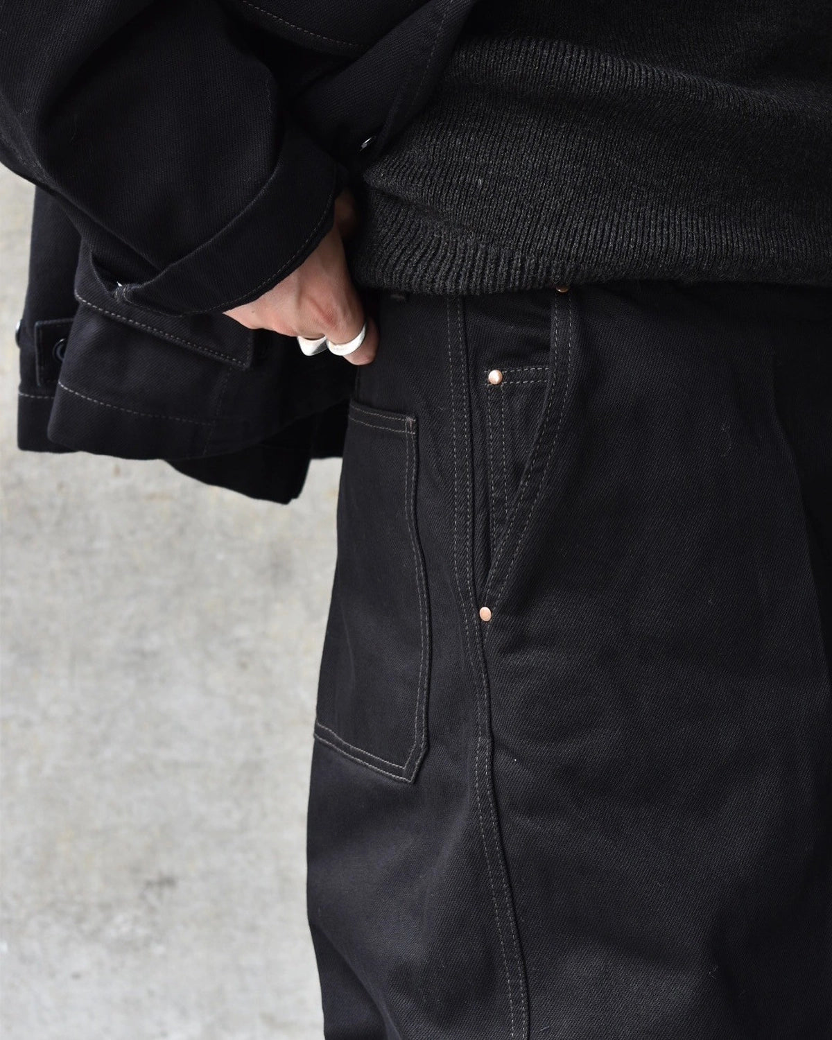 LEMAIRE / MAXI BARREL WORKWEAR PANTS (PA1261 LD1055)