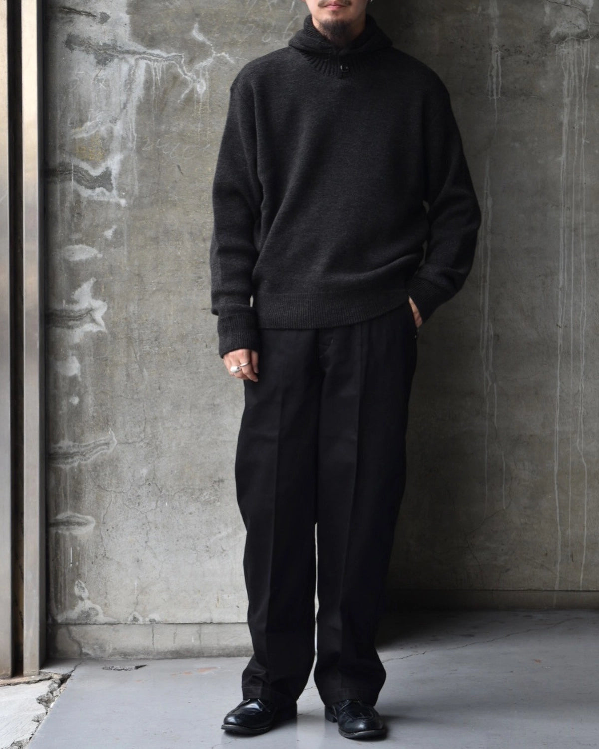 LEMAIRE / HOODED SWEATER (TO1475 LK1028)