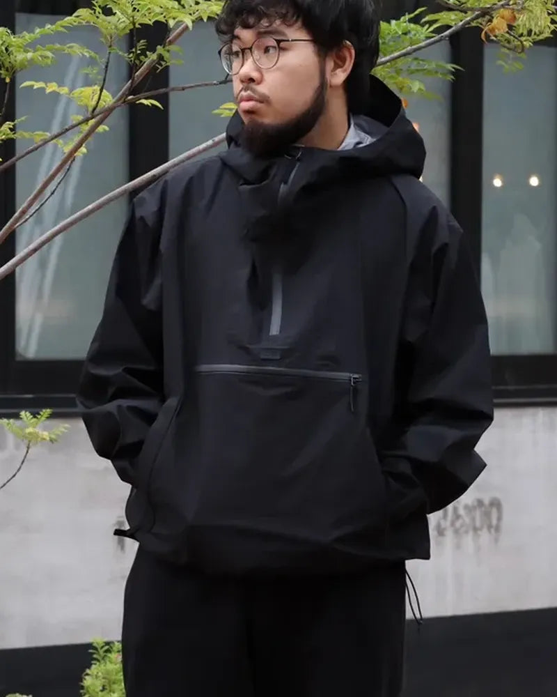 LQQK STUDIO / NYLON PULLOVER JACKET (LQA24JK01)