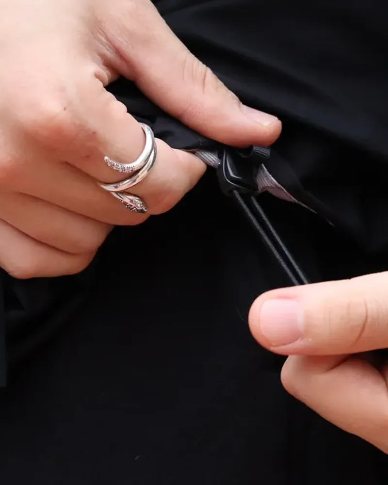 LQQK STUDIO / NYLON PULLOVER JACKET (LQA24JK01)