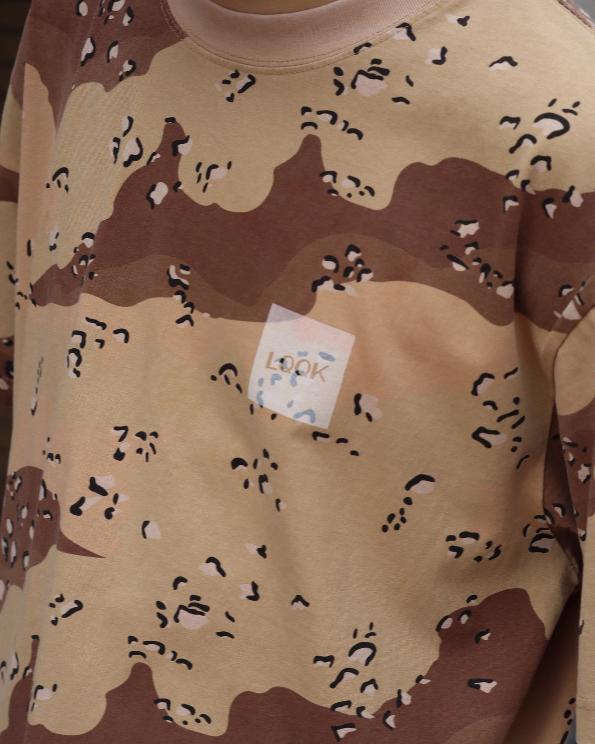 LQQK STUDIO / CAMO BOX LOGO TEE (LQA26ST15)