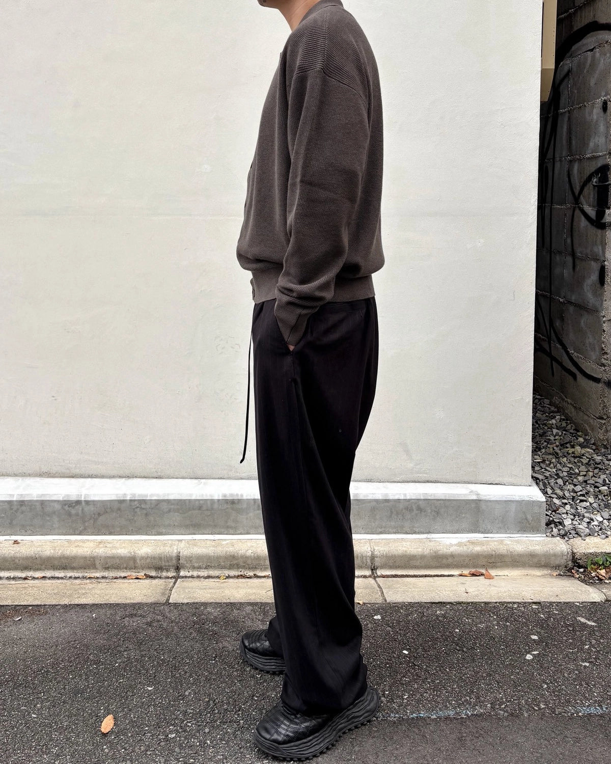 MAGIC STICK / COLARES KNIT MAFIA SHIRT (26FW-MS10-022)
