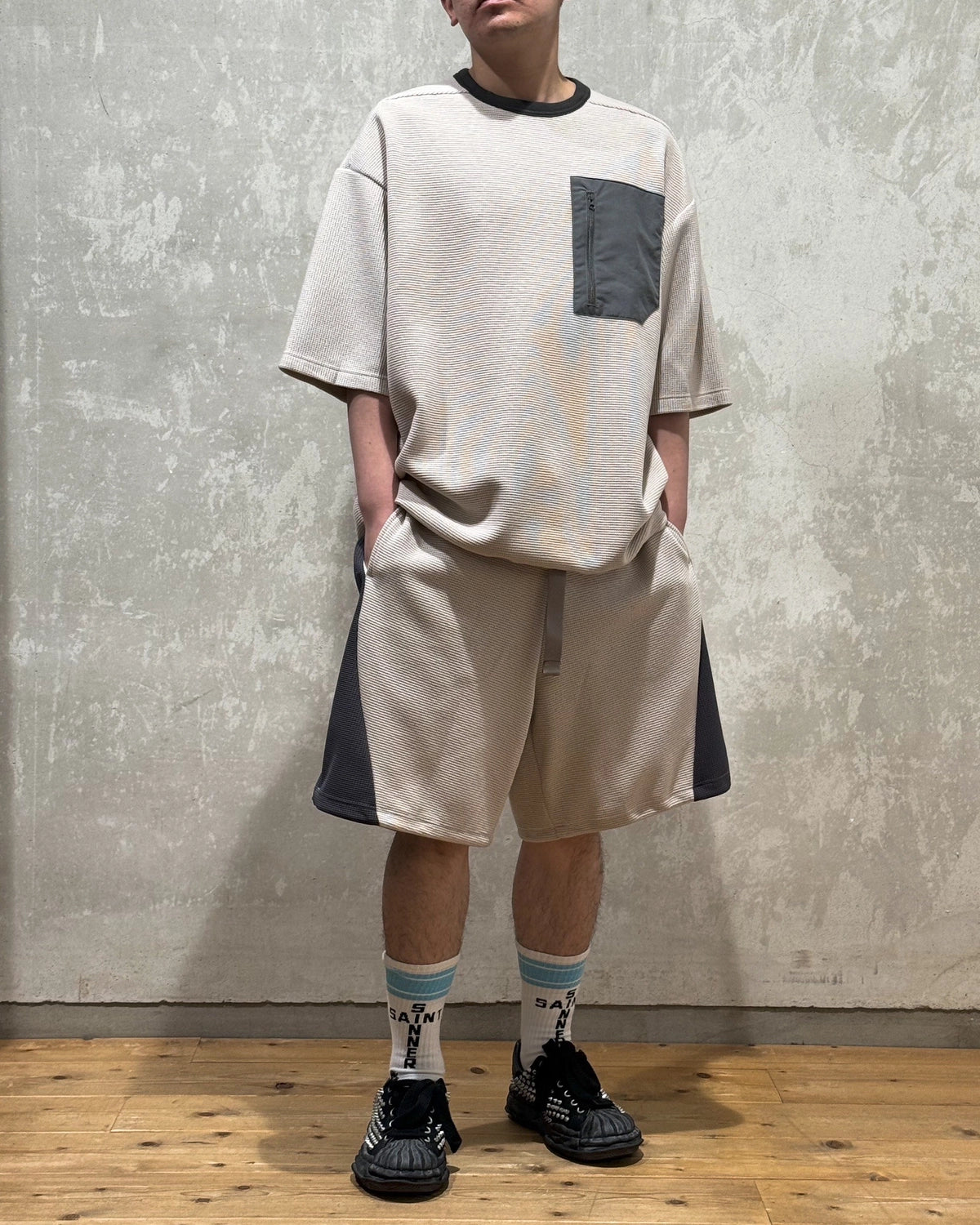 MAGIC STICK / TECH WAFFLE SHORTS (25SS-MS5-038)