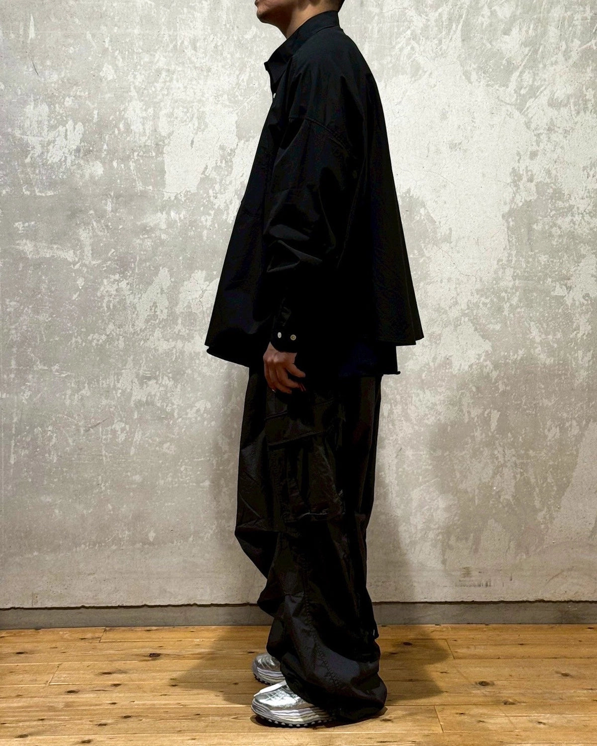 MAGIC STICK / 2 Face Dress Shirt v2 (25FW-MS8-011A)