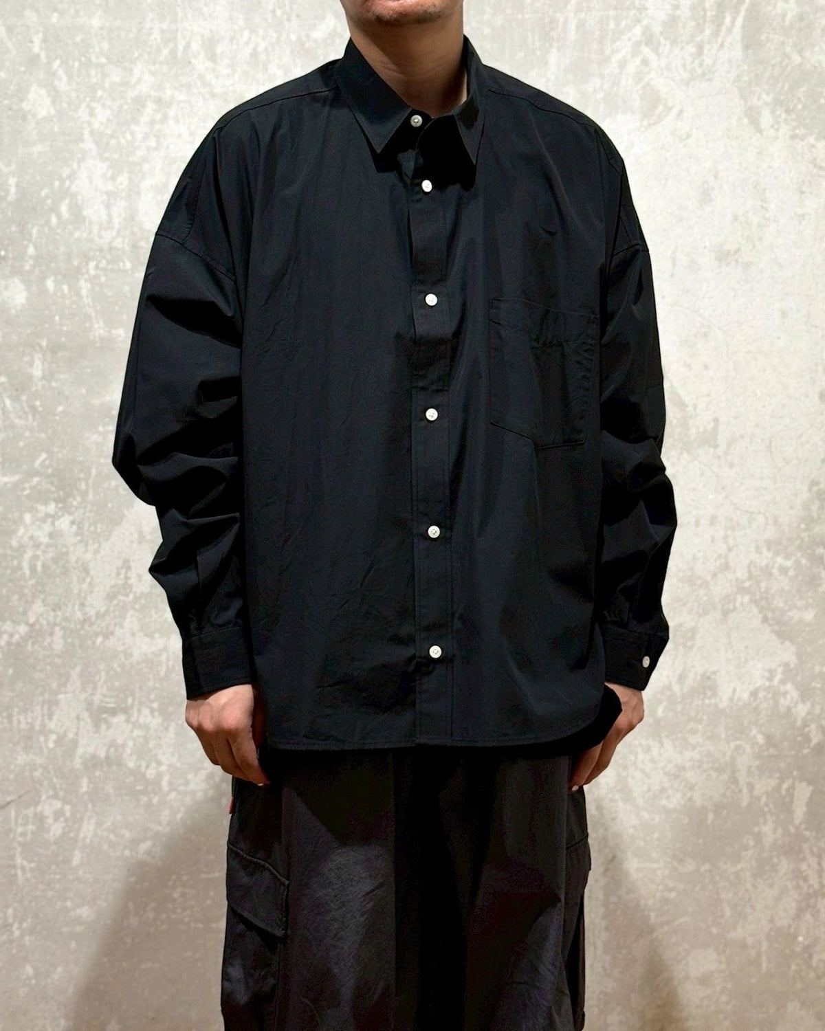 MAGIC STICK / 2 Face Dress Shirt v2 (25FW-MS8-011A)