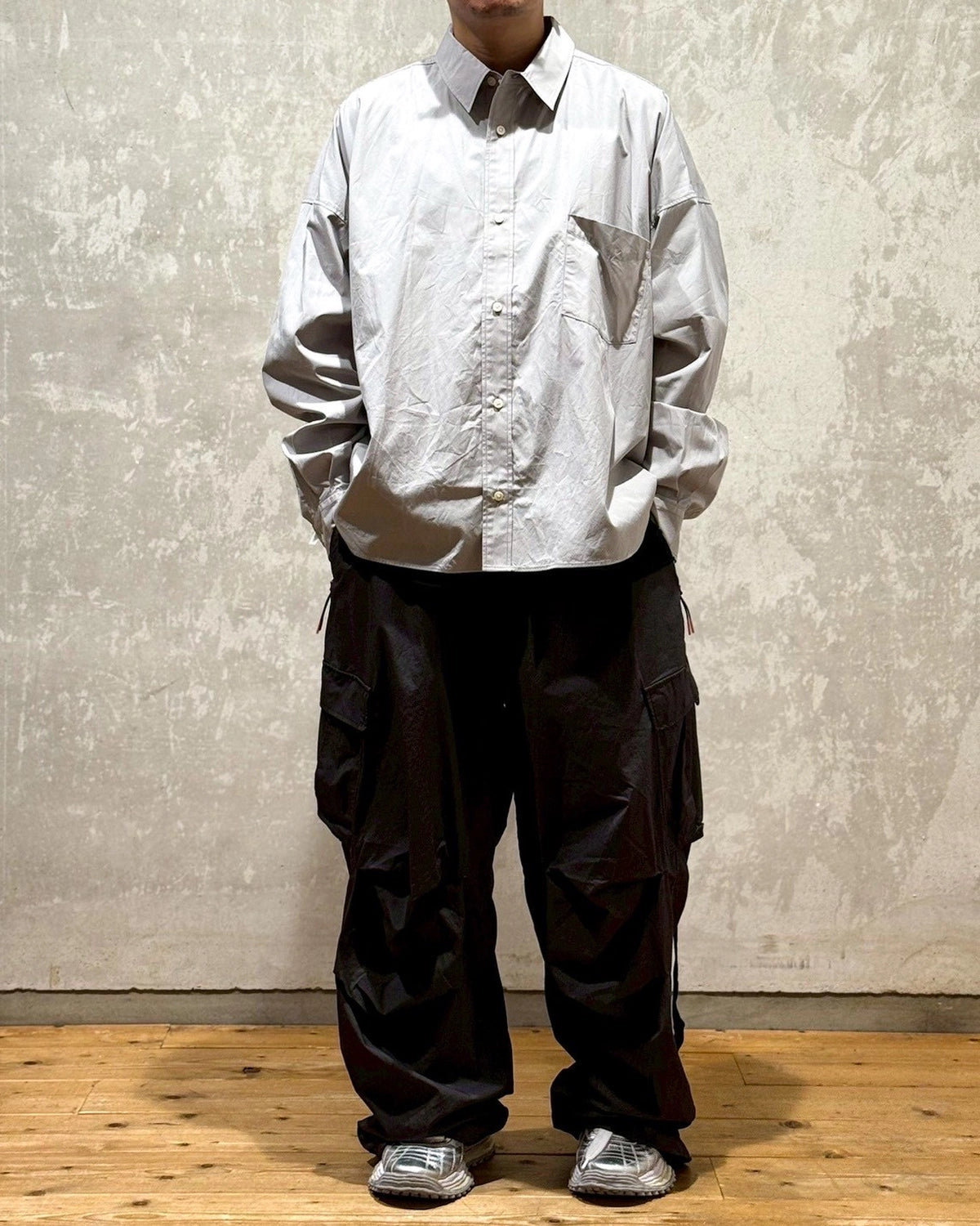 MAGIC STICK / 2 Face Dress Shirt v2 (25FW-MS8-011A)