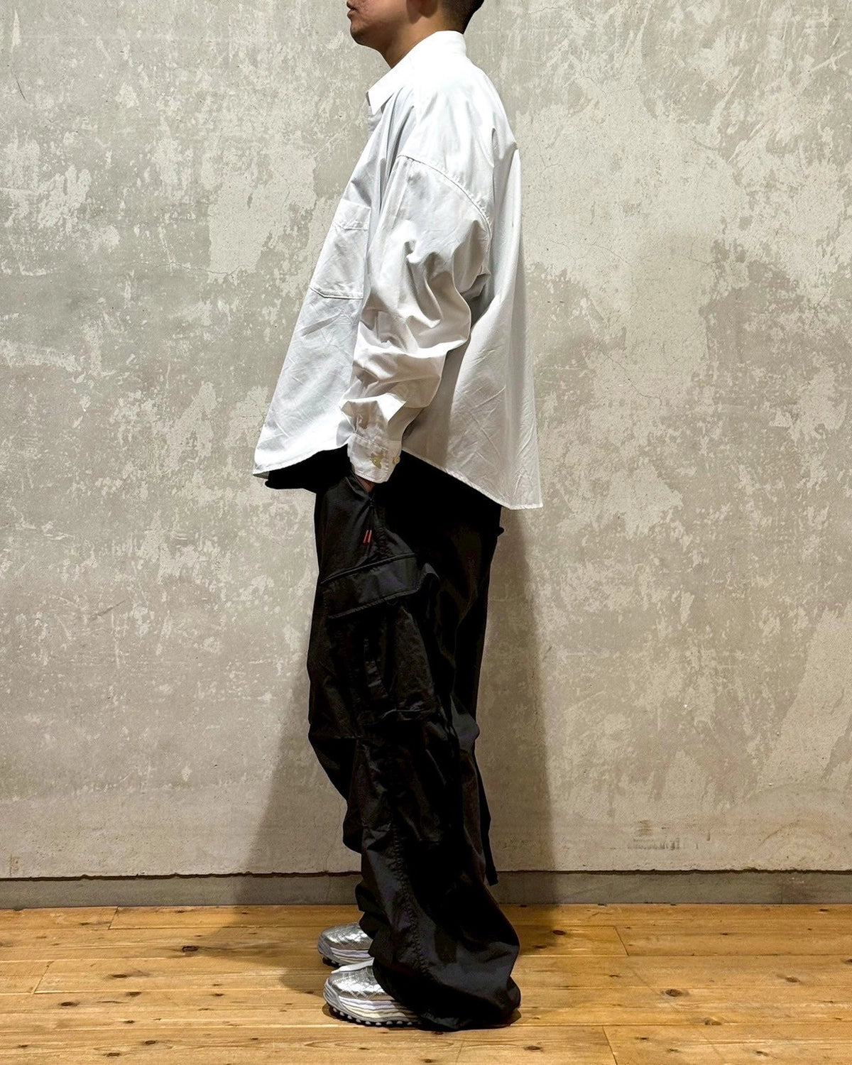 MAGIC STICK / 2 Face Dress Shirt v2 (25FW-MS8-011A)