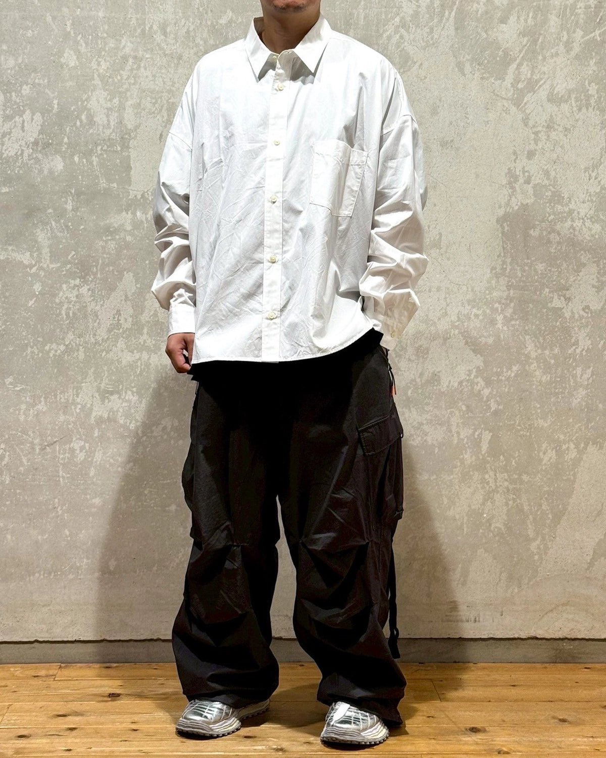 MAGIC STICK / 2 Face Dress Shirt v2 (25FW-MS8-011A)