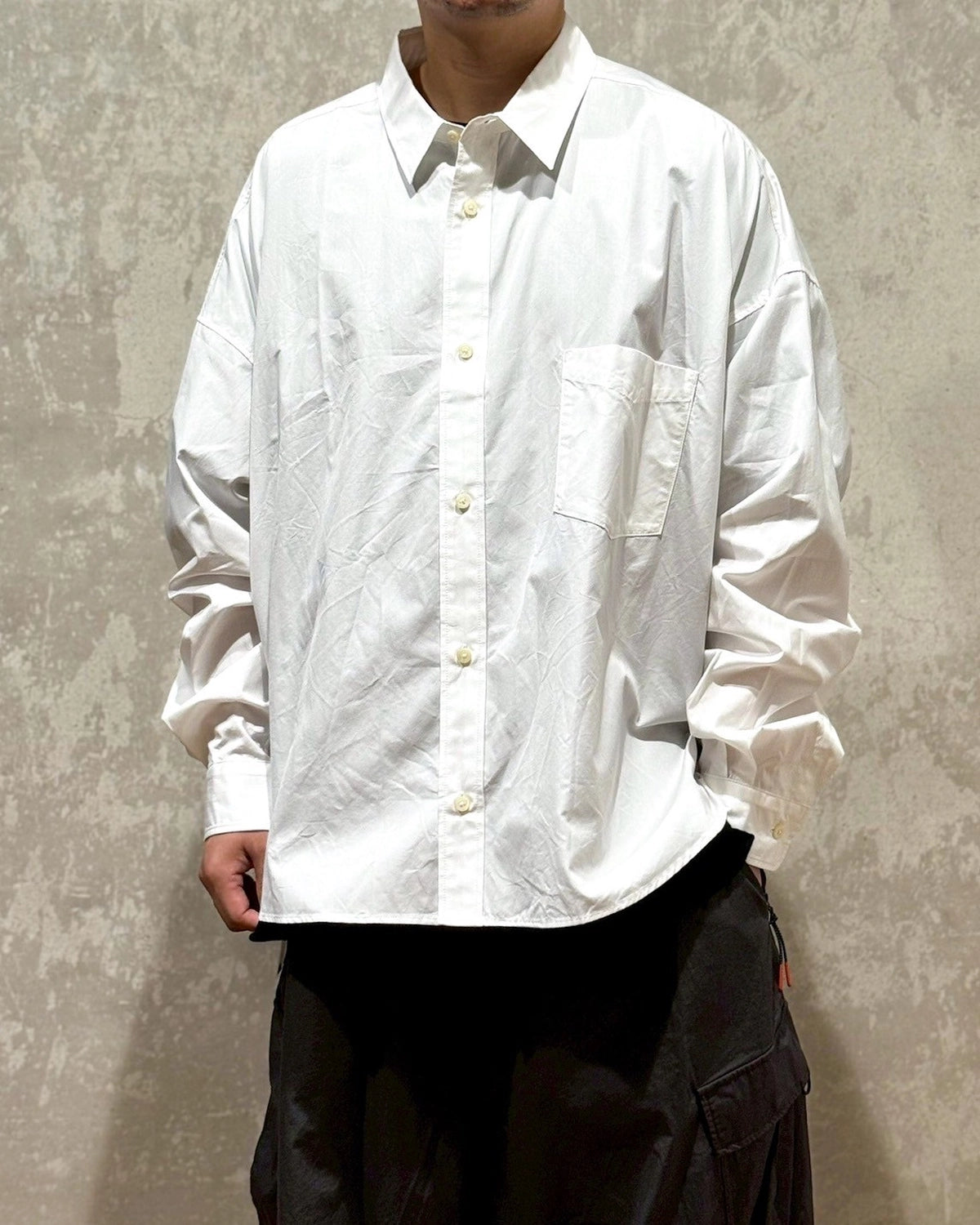 MAGIC STICK / 2 Face Dress Shirt v2 (25FW-MS8-011A)