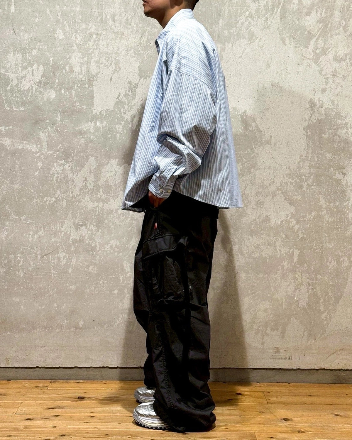 MAGIC STICK / 2 Face Dress Shirt v2 (25FW-MS8-011A)