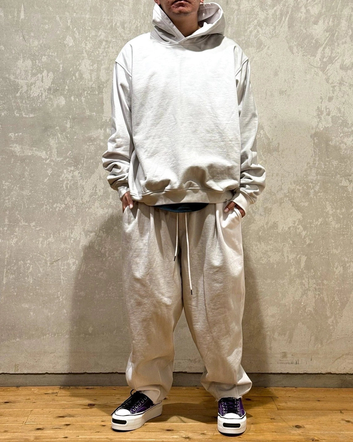 MAGIC STICK / 2 Tone Wide Pants (25FW-MS9-026)