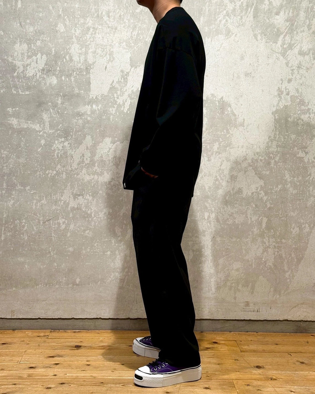 MAGIC STICK / Iikanji 1 tuck EZ Trousers (25FW-MS9-023)