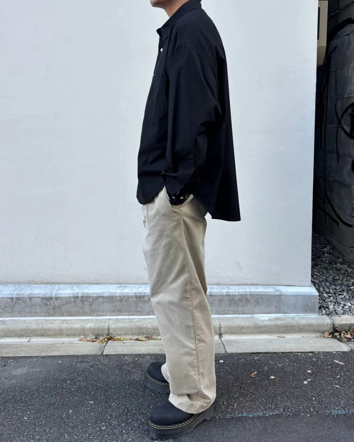 MAGIC STICK / THE DEFINITIVE ESSENTIAL SHIRT (26FW-MS9-010B)