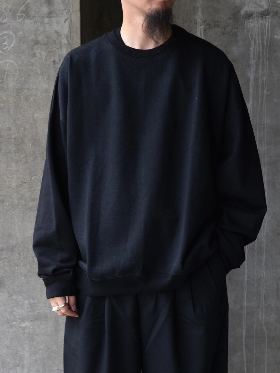 MARKAWARE / Organic Cotton Heavy Fleece Huge Sweat (A25C09CS01C)