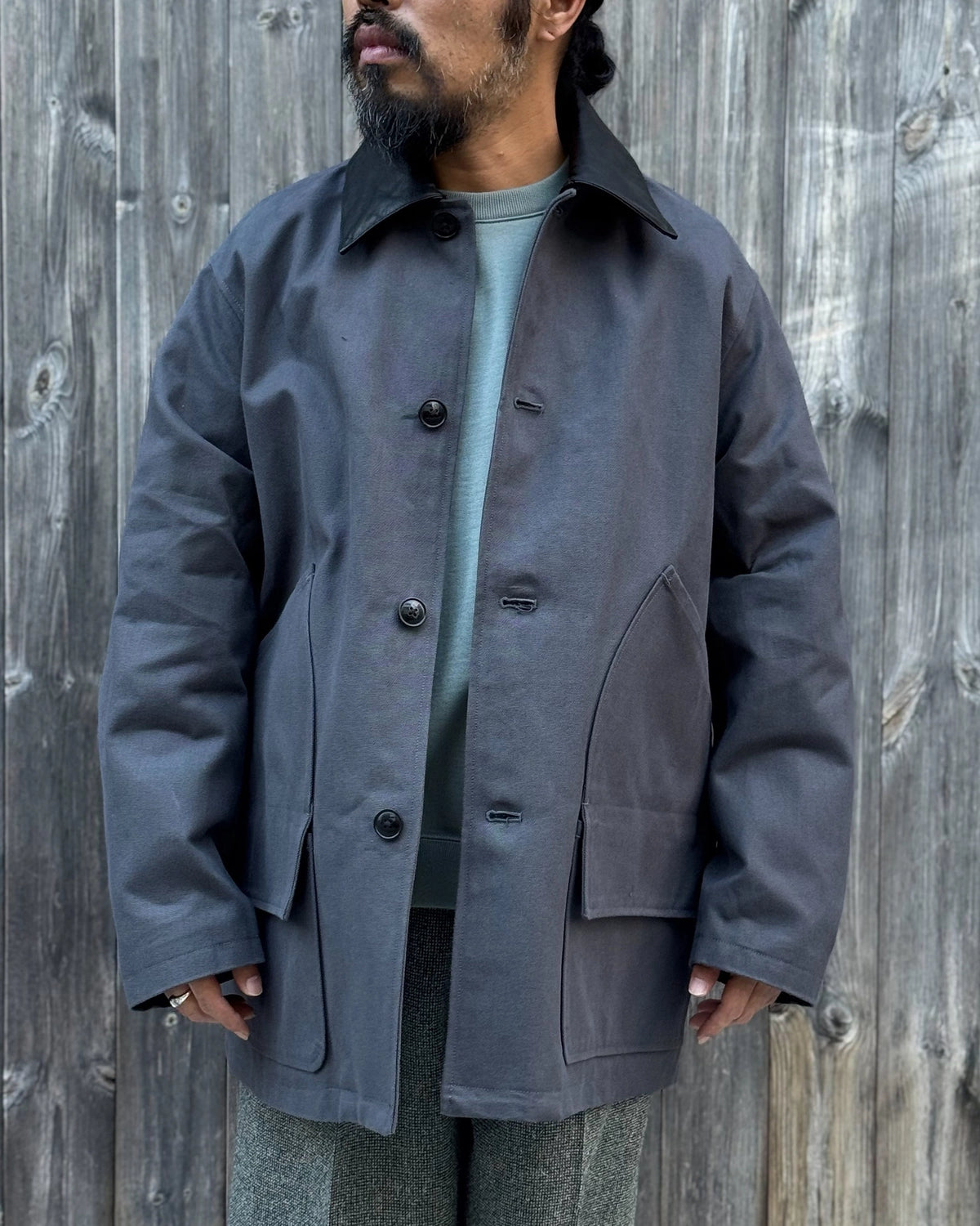 MARKAWARE / Organic Cotton Duck / Chasseur Jacket (A26C08BL01C)