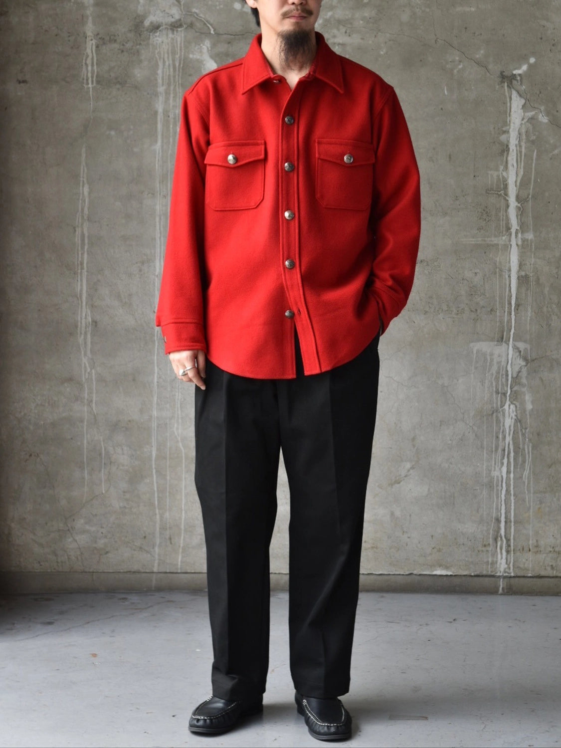 MASSES / MELTON CPO JKT (1252031013)