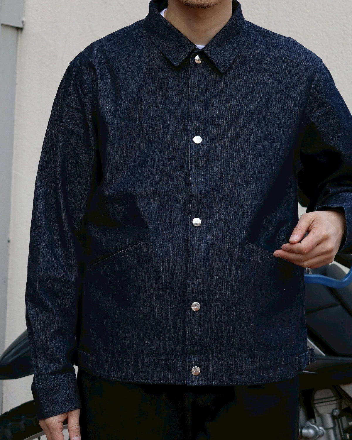MASSES / DENIM SNAP JKT (1261018013)