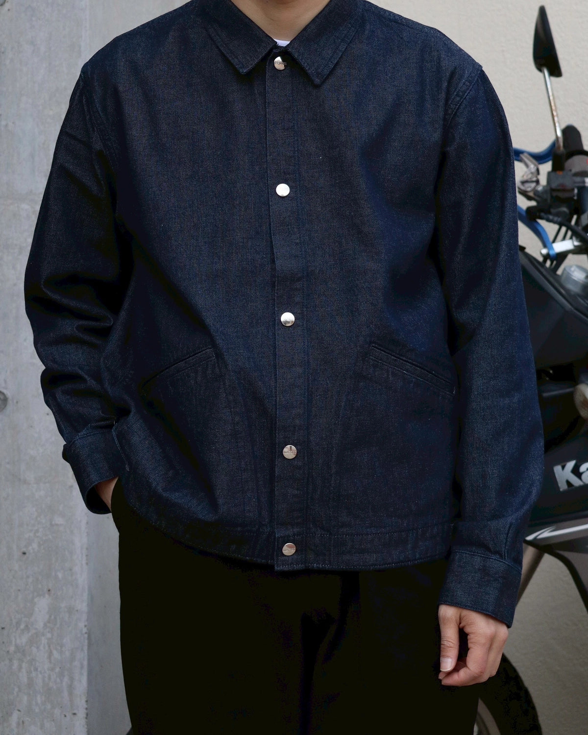 MASSES / DENIM SNAP JKT (1261018013)