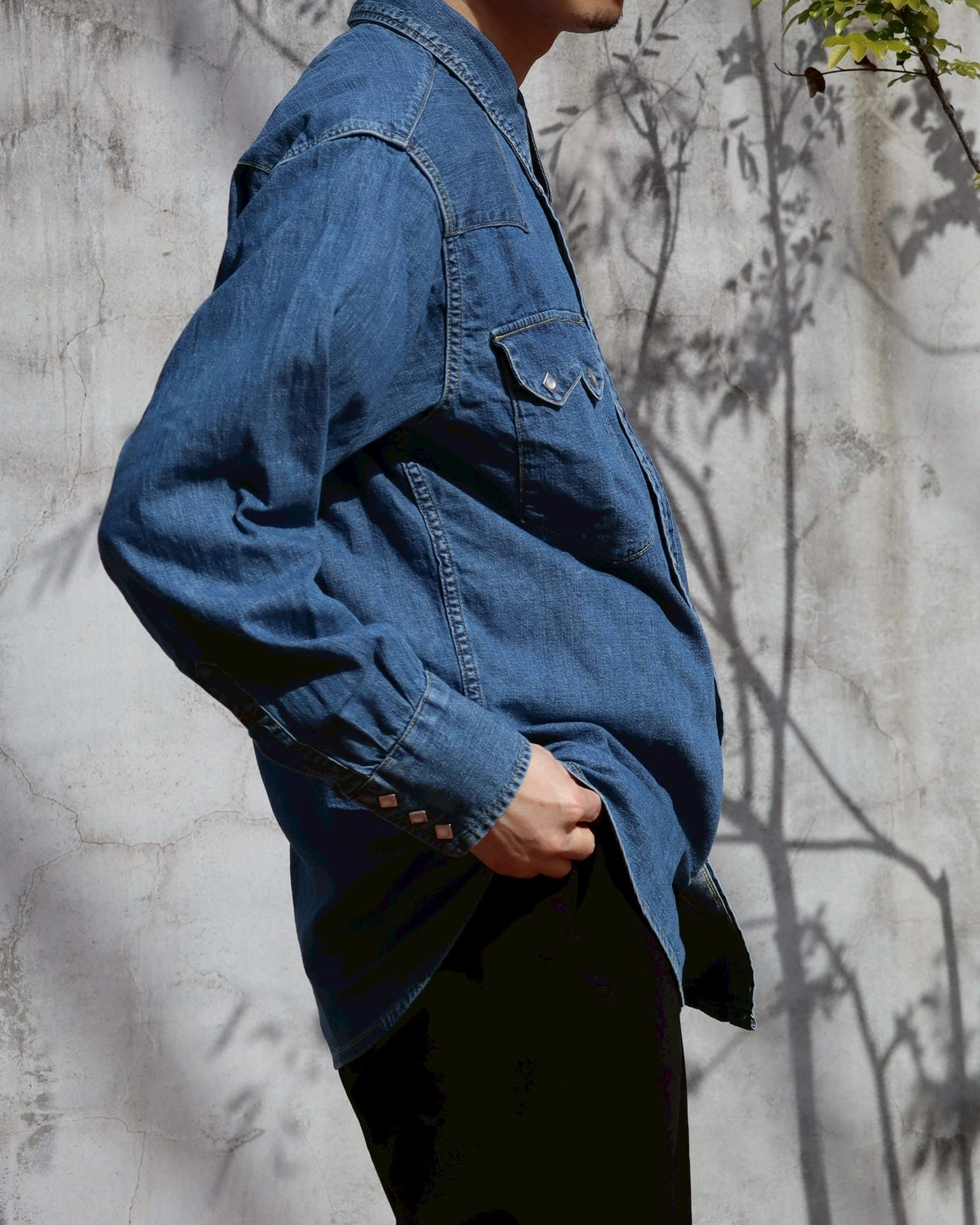 MASSES / DENIM SHIRT H.WASH (1261004013)