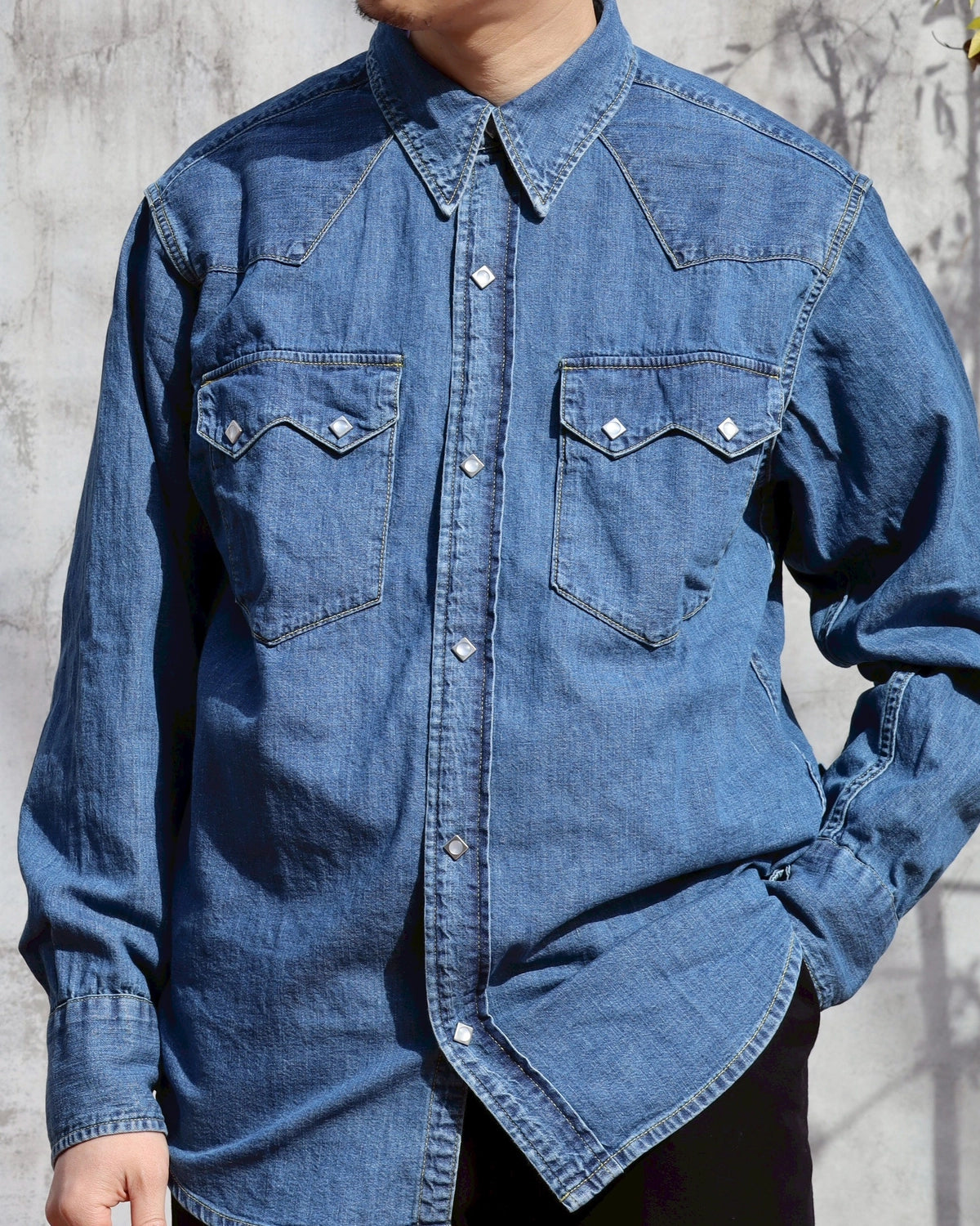 MASSES / DENIM SHIRT H.WASH (1261004013)