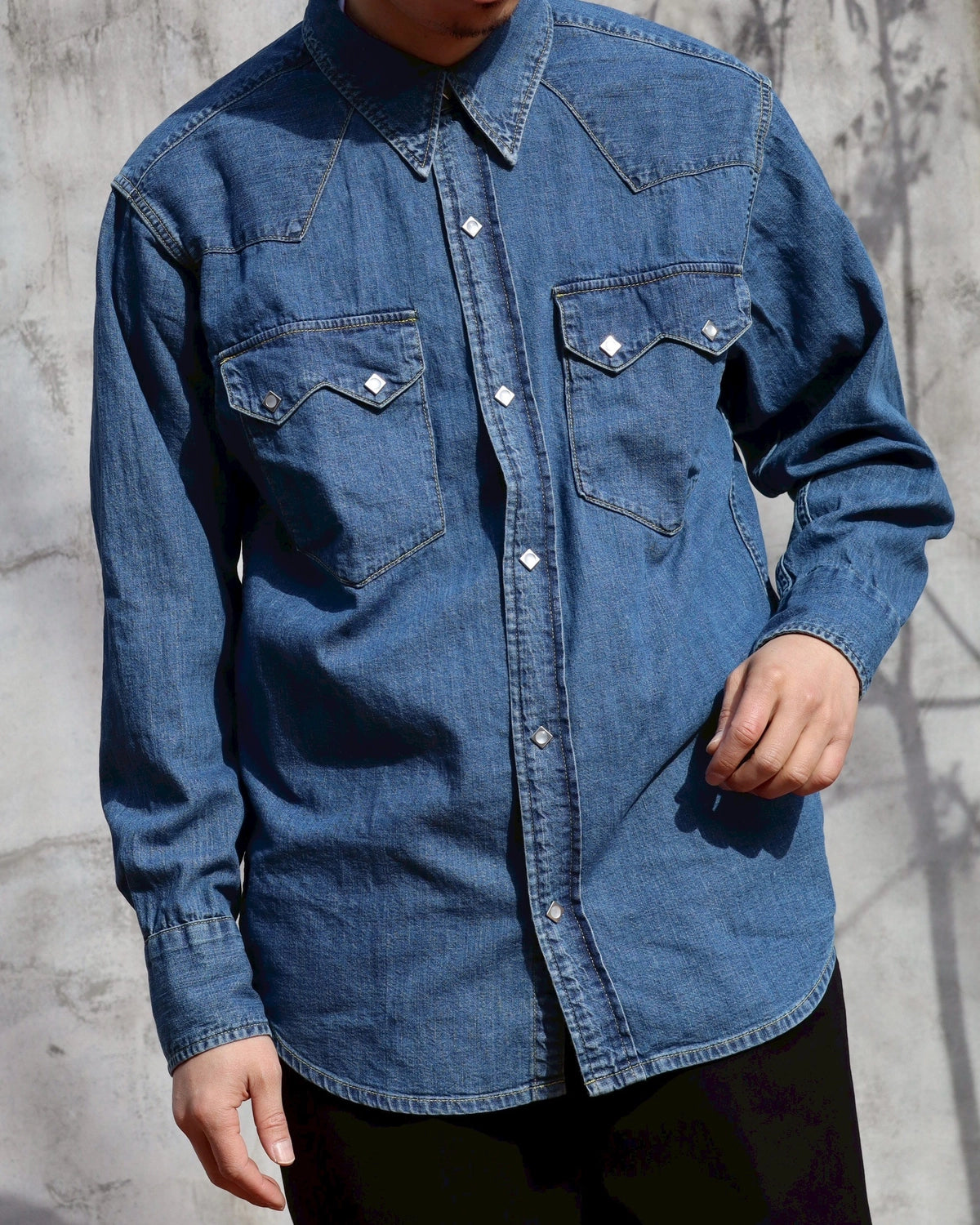 MASSES / DENIM SHIRT H.WASH (1261004013)