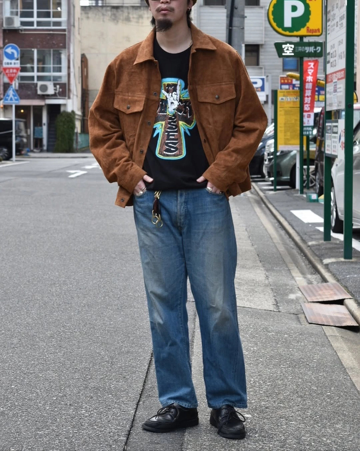 MASSES / HORSE SUEDE JKT (1251001014)