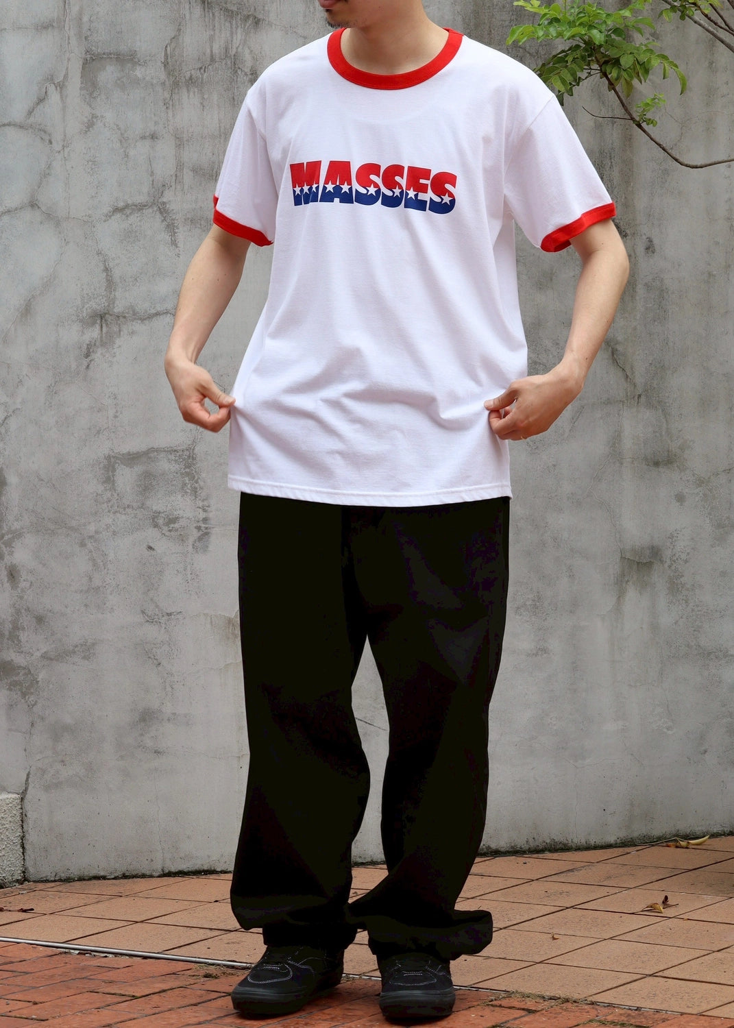 MASSES / RINGER T-SHIRT STAR (1251050014)