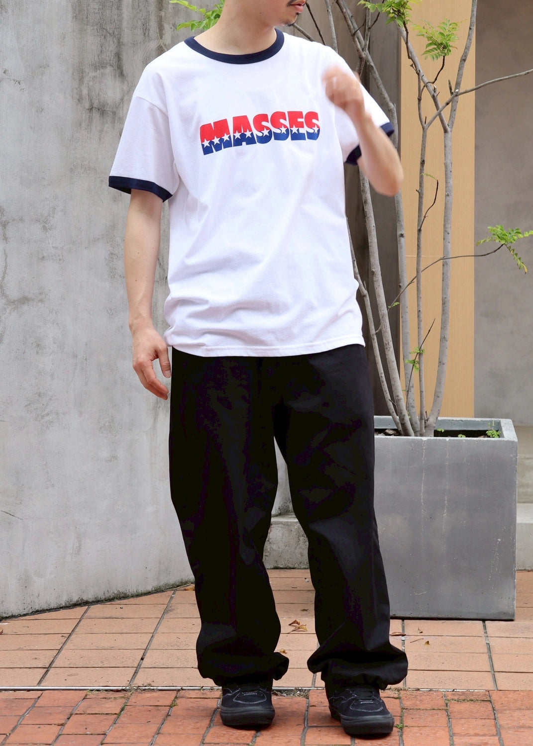 MASSES / RINGER T-SHIRT STAR (1251050014)