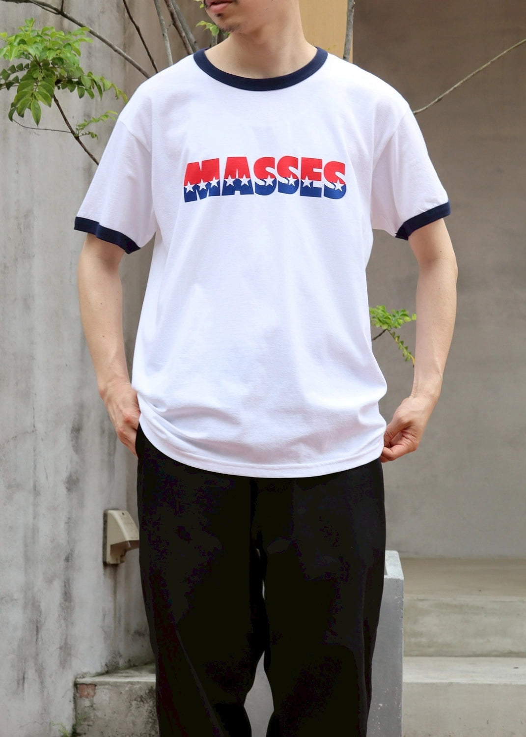 MASSES / RINGER T-SHIRT STAR (1251050014)
