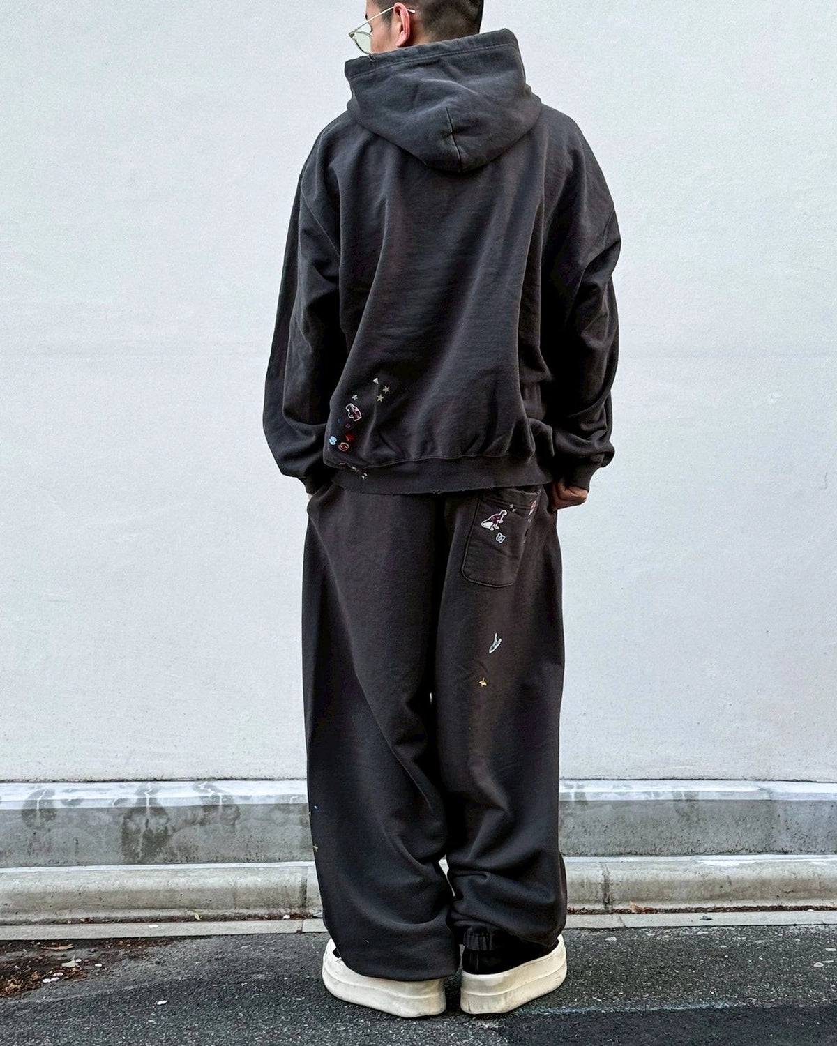 Maison MIHARA YASUHIRO / Kids Sticker Printed Hoodie (J16HD731)