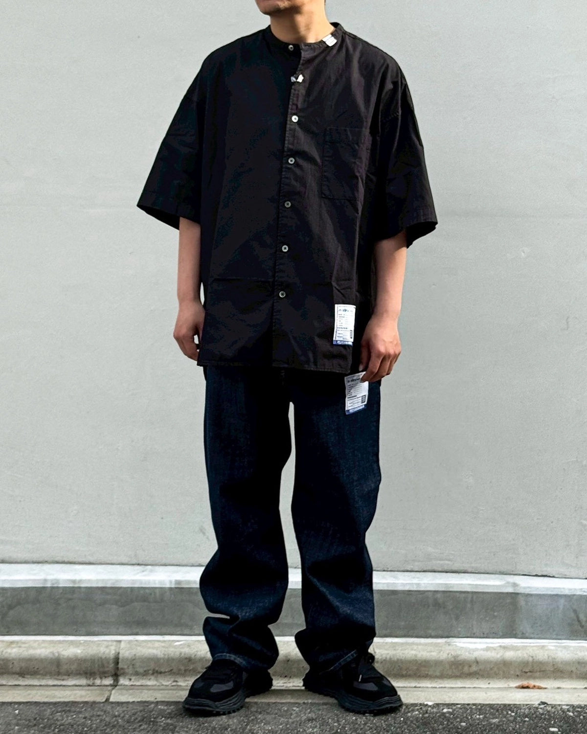 Maison MIHARA YASUHIRO in・stru(men-tal). / ONE WASHED DENIM ST PANTS (I16PT072)