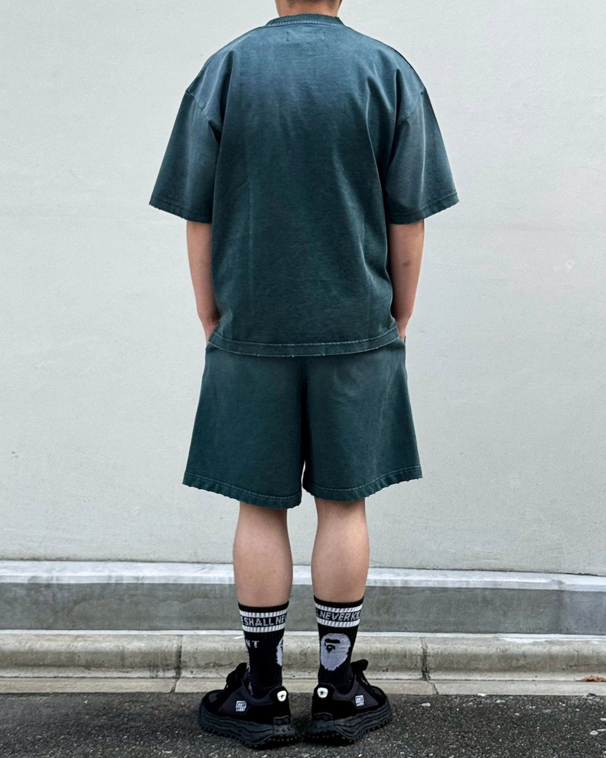 Maison MIHARA YASUHIRO in・stru(men-tal). / Sun Faded Like Distressed T-Shirt (I17TS526)