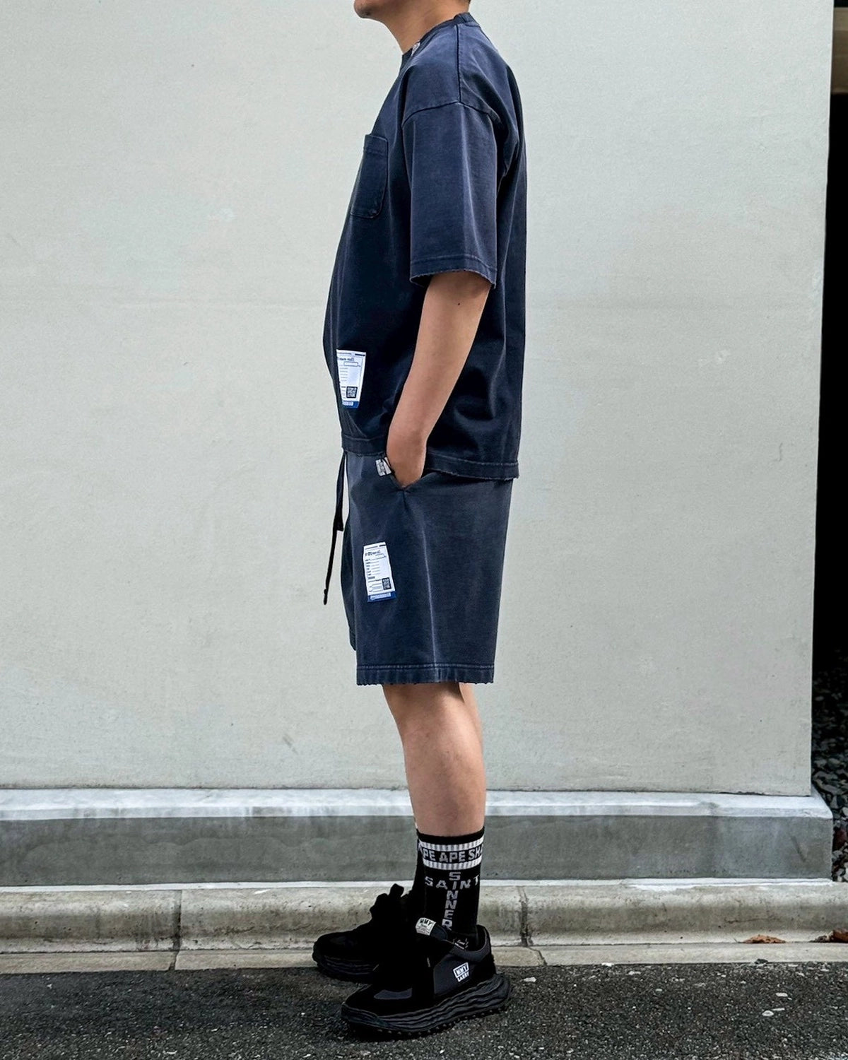 Maison MIHARA YASUHIRO in・stru(men-tal). / DISTRESSED SHORTS (I17SP524)