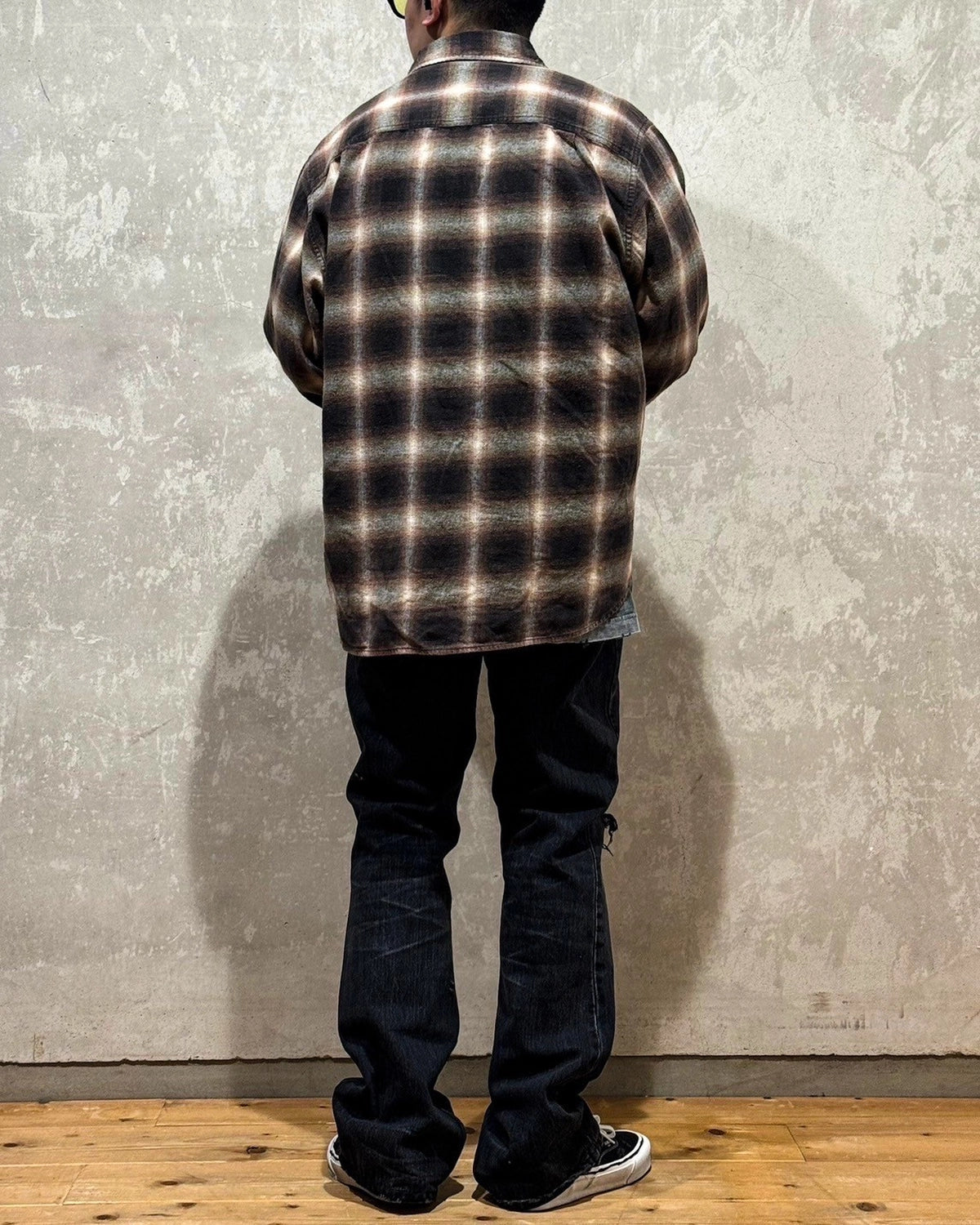 KAMIYA / DENIM FLARE PANTS (G14PT037)