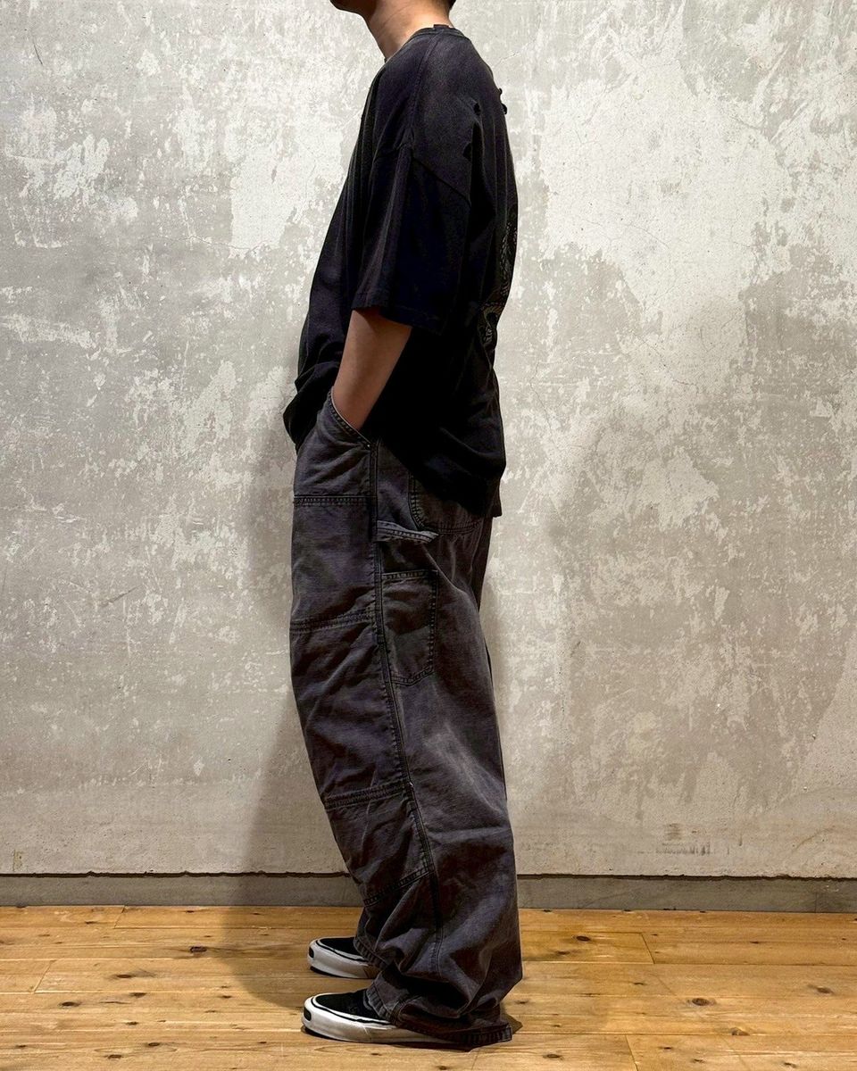 KAMIYA / “KMY-SNAKE” Distressed T-shirt (G14TS080)