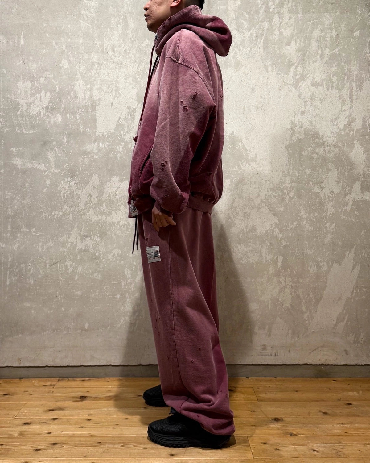Maison MIHARA YASUHIRO / Sun Faded Like Sweat Pants (A15PT554)