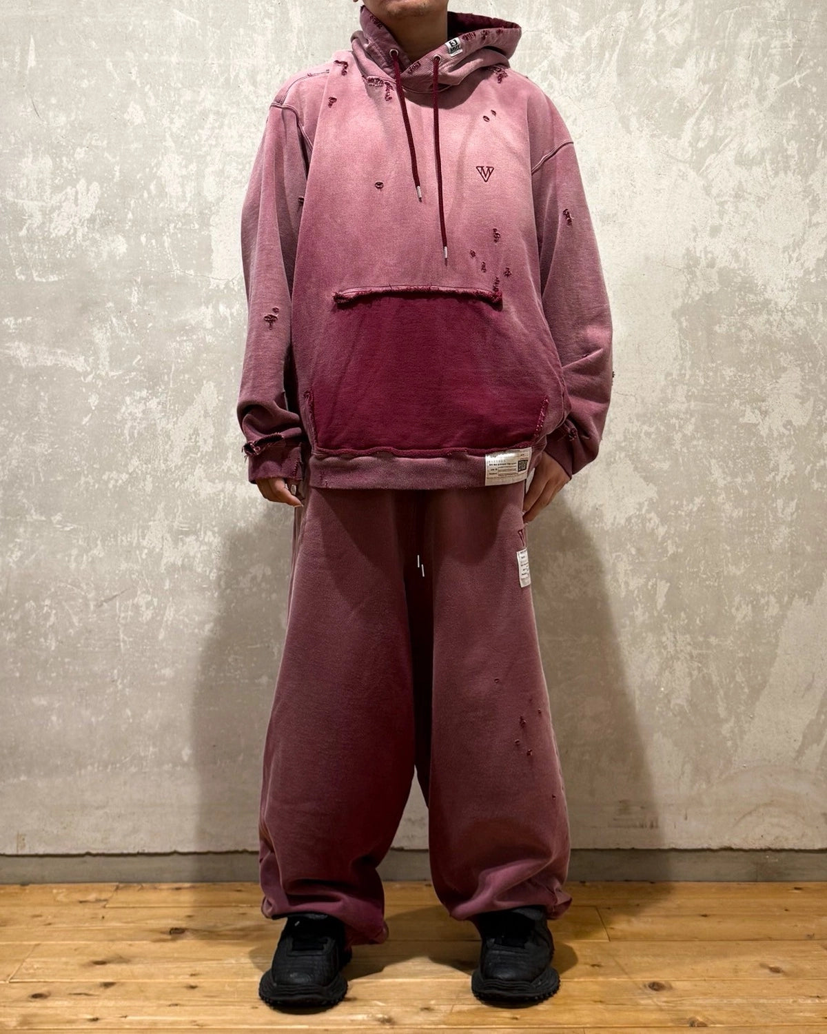 Maison MIHARA YASUHIRO / Sun Faded Like Sweat Pants (A15PT554)