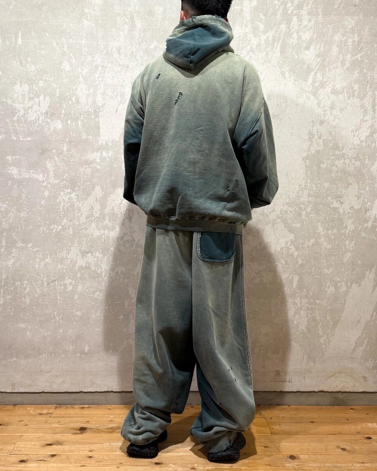 Maison MIHARA YASUHIRO / Sun Faded Like Sweat Pants (A15PT554)