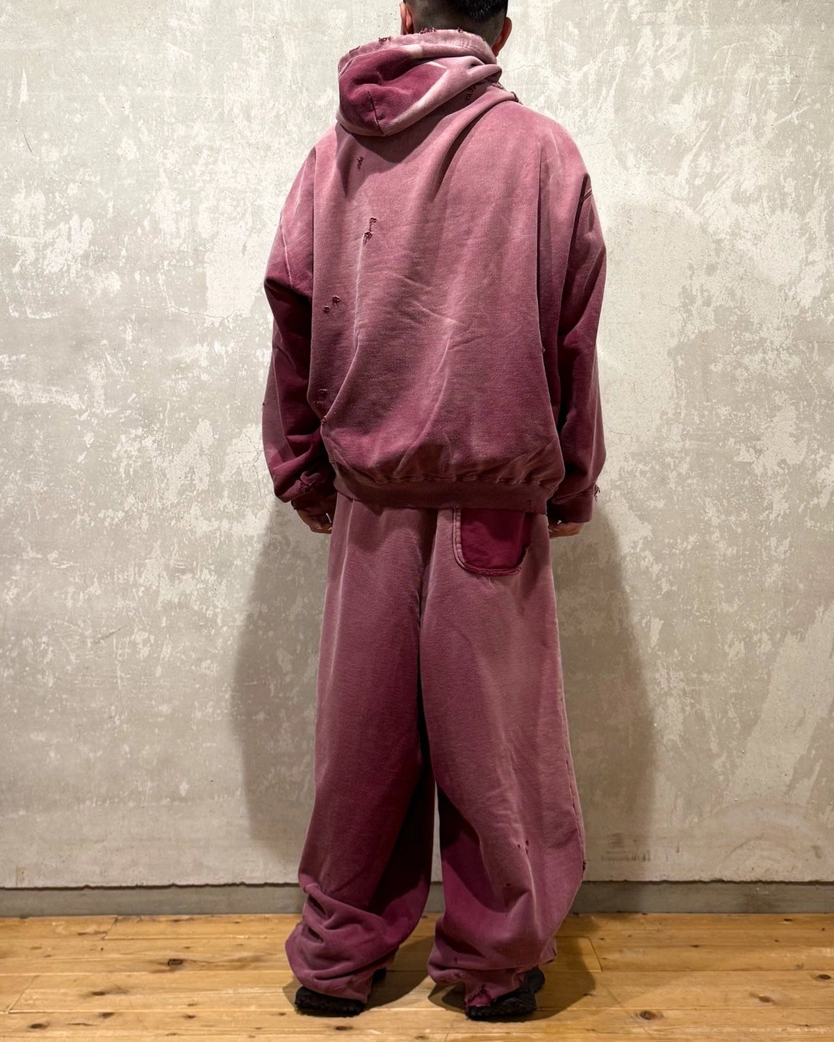 Maison MIHARA YASUHIRO / Sun Faded Like Sweat Pants (A15PT554)