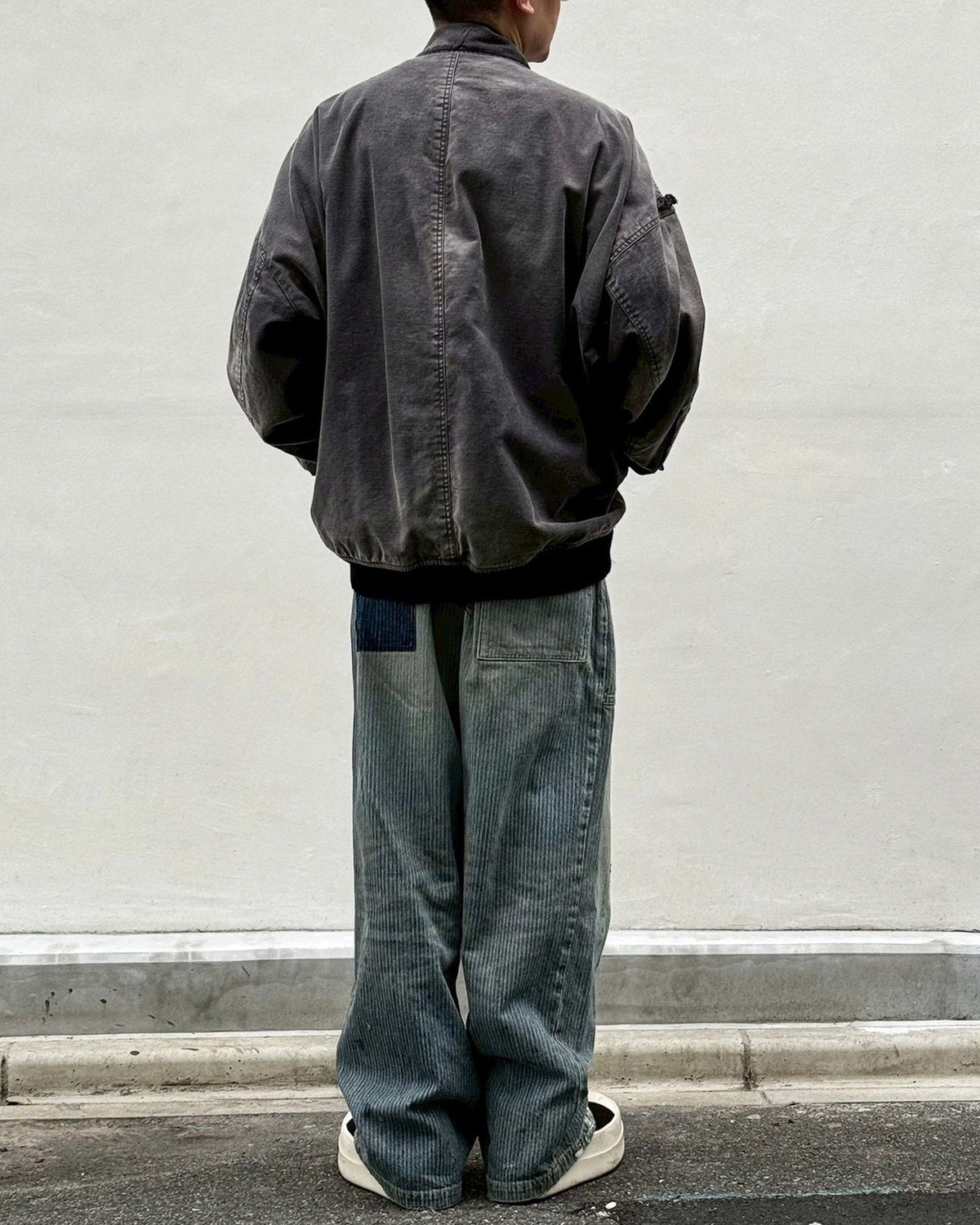 Maison MIHARA YASUHIRO / SUNFADED MILITARY JACKET (J16BL171)