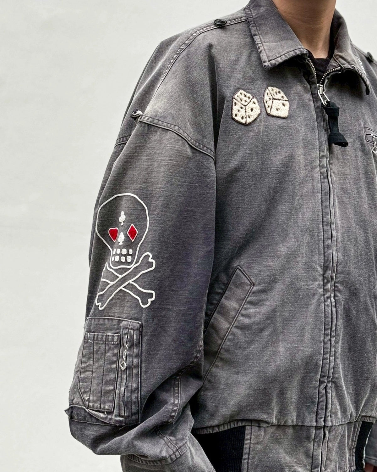 Maison MIHARA YASUHIRO / SUNFADED MILITARY JACKET (J16BL171)