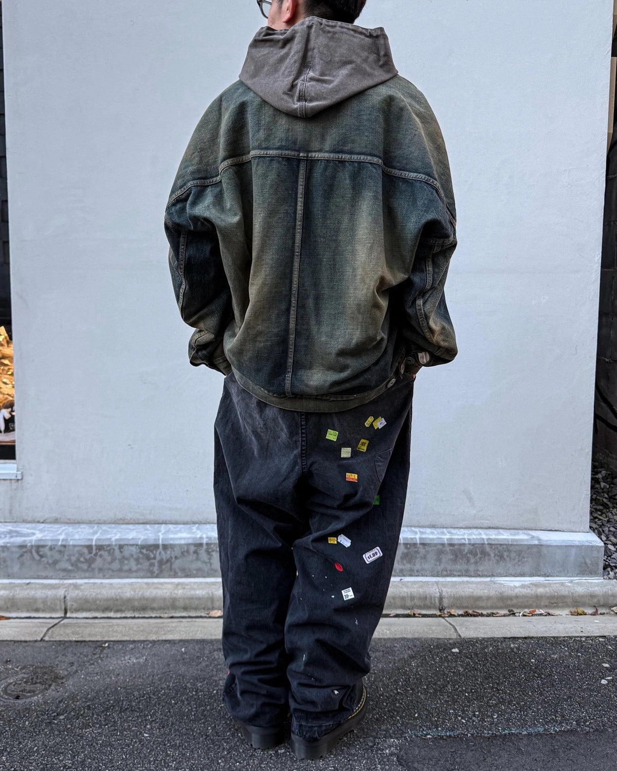 Maison MIHARA YASUHIRO / Shifted Layer Denim Jacket (A17BL023)