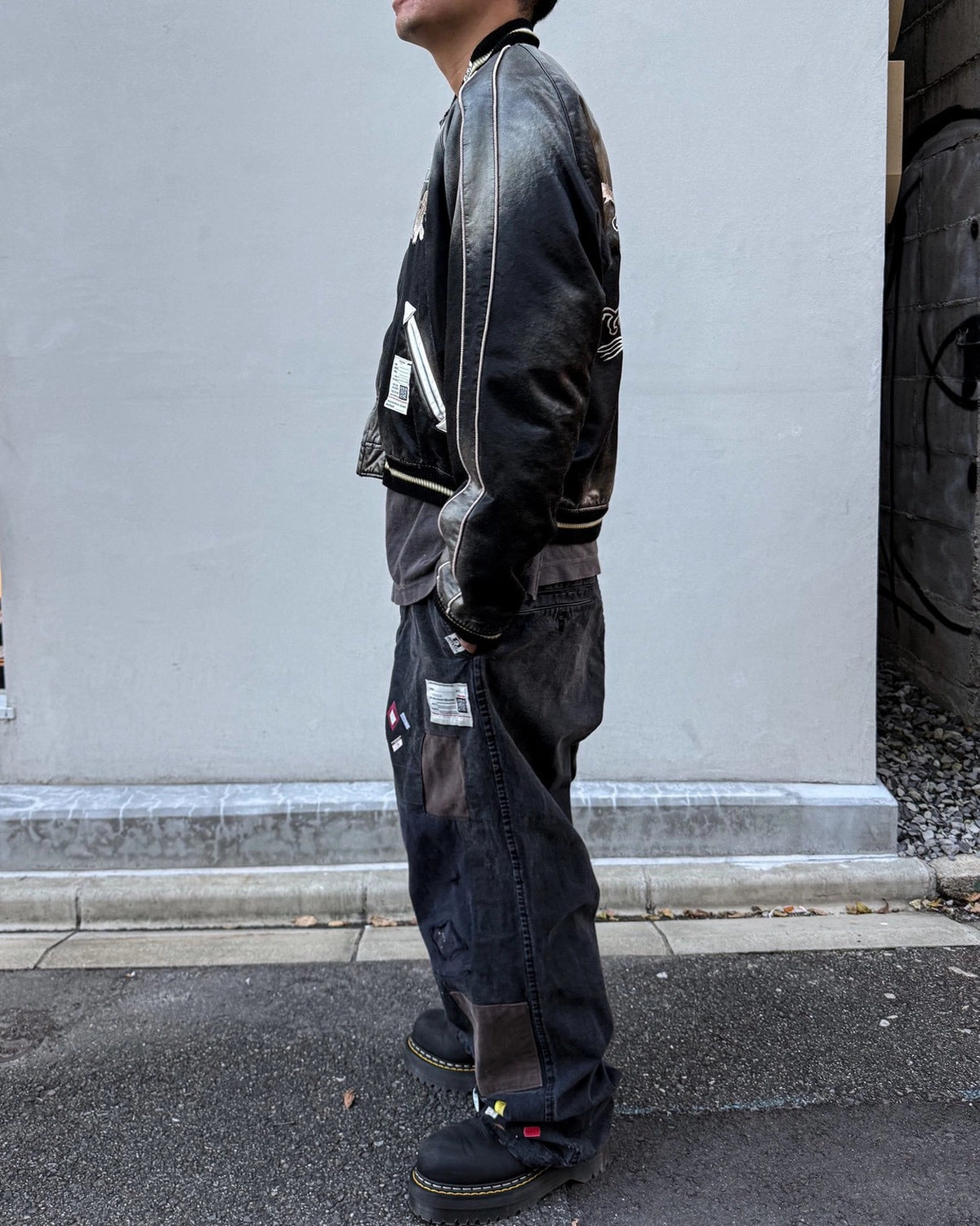 Maison MIHARA YASUHIRO / Sun Faded Like Souvenir Jacket (J17BL142)