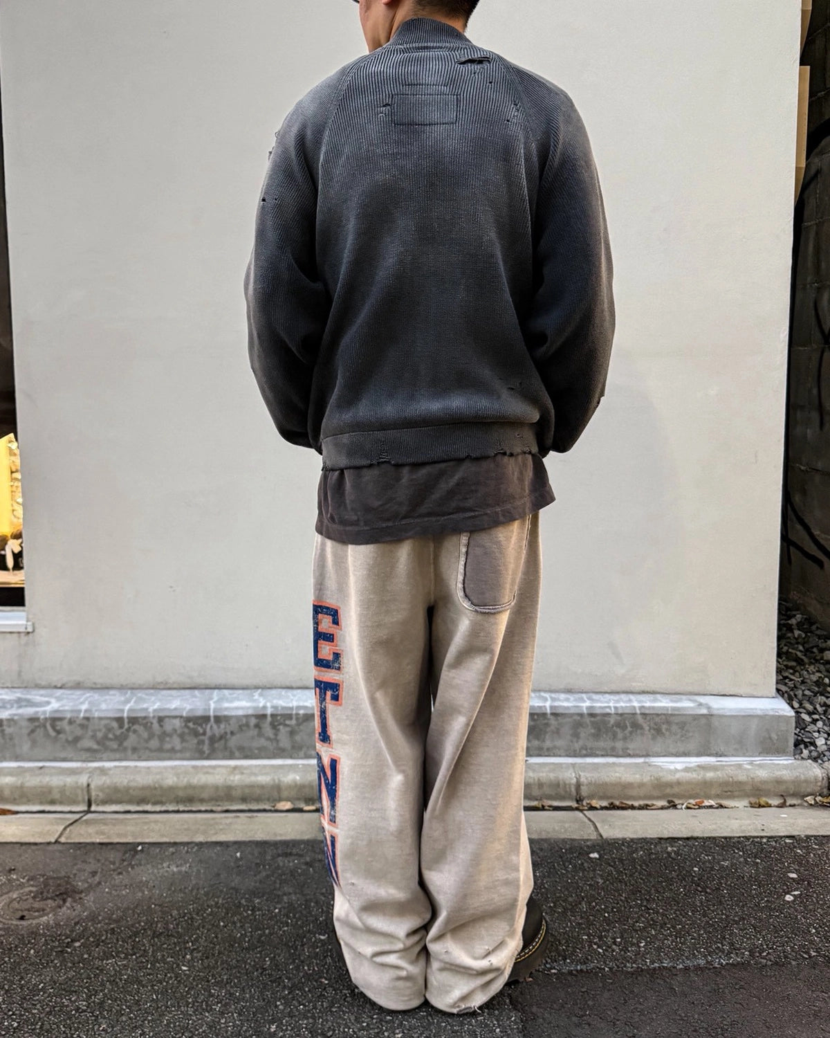 Maison MIHARA YASUHIRO / Sun Faded Like Knit Cardigan (J17CD701)