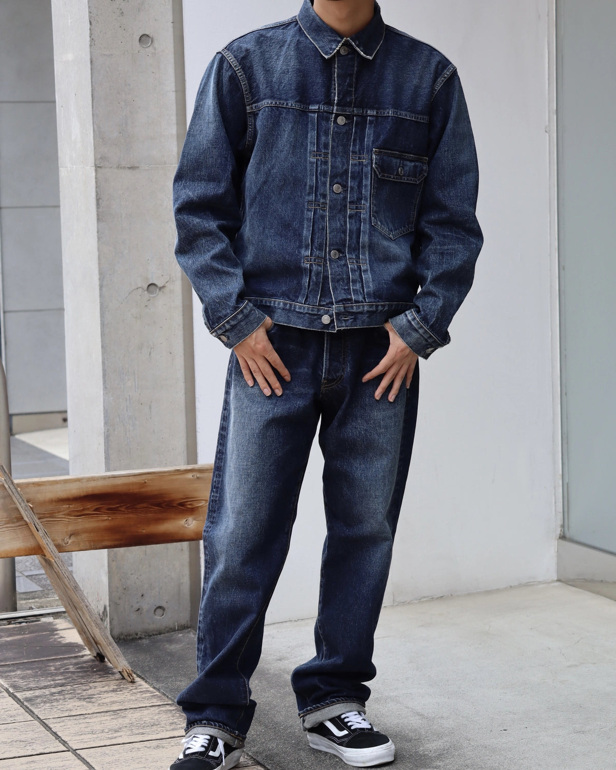 MINEDENIM / S.Denim Regular Straight Jeans (MDFBF08102)