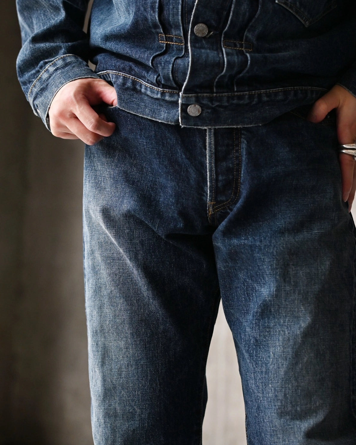 MINEDENIM / S.Denim Regular Straight Jeans (MDFBF08102)