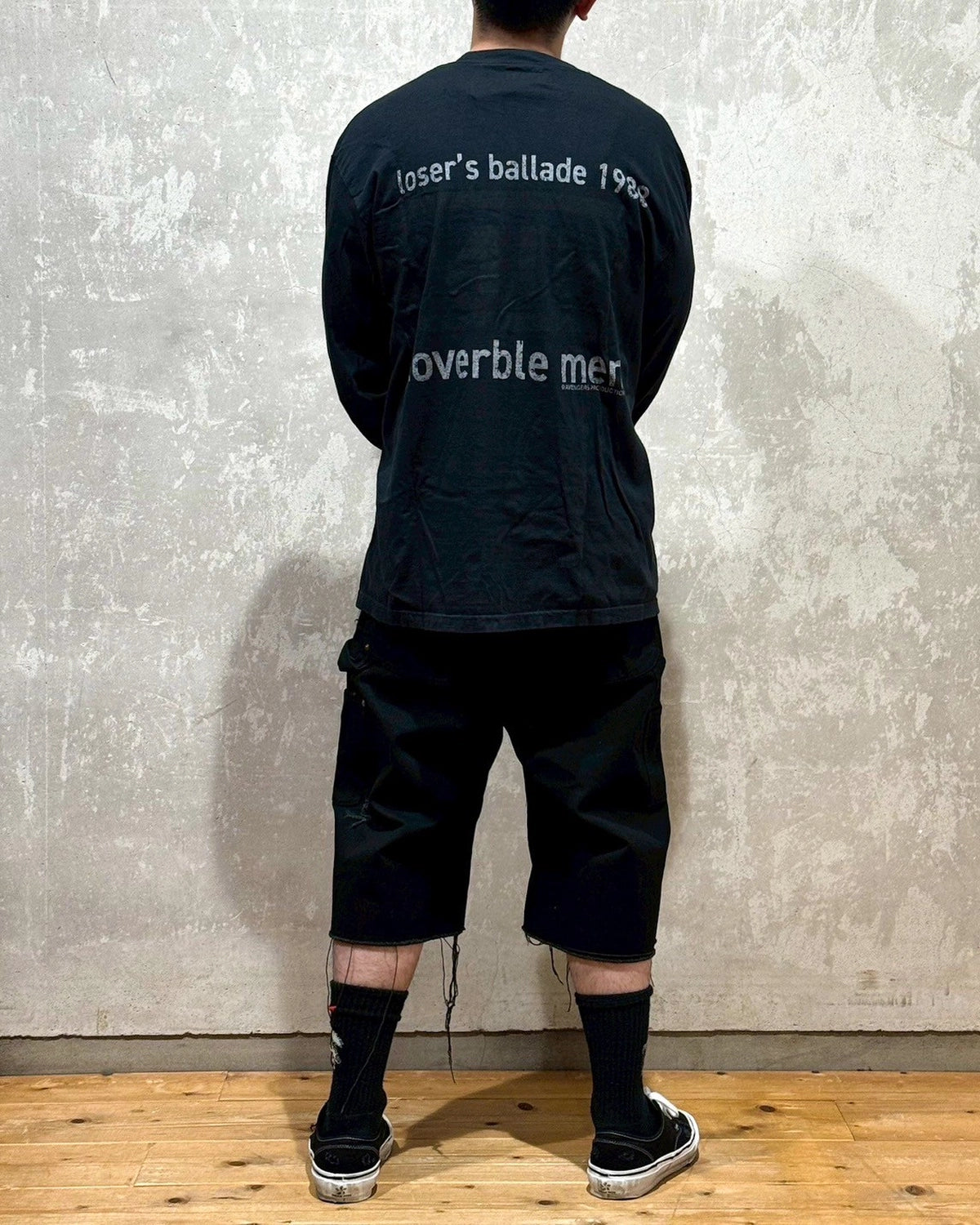 MINUS / Bootleg Long Sleeve(BALLADE)5YEARS BLACK