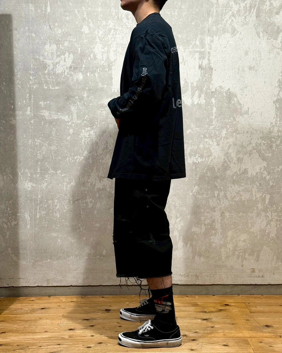 MINUS / Bootleg Long Sleeve(BALLADE)5YEARS BLACK