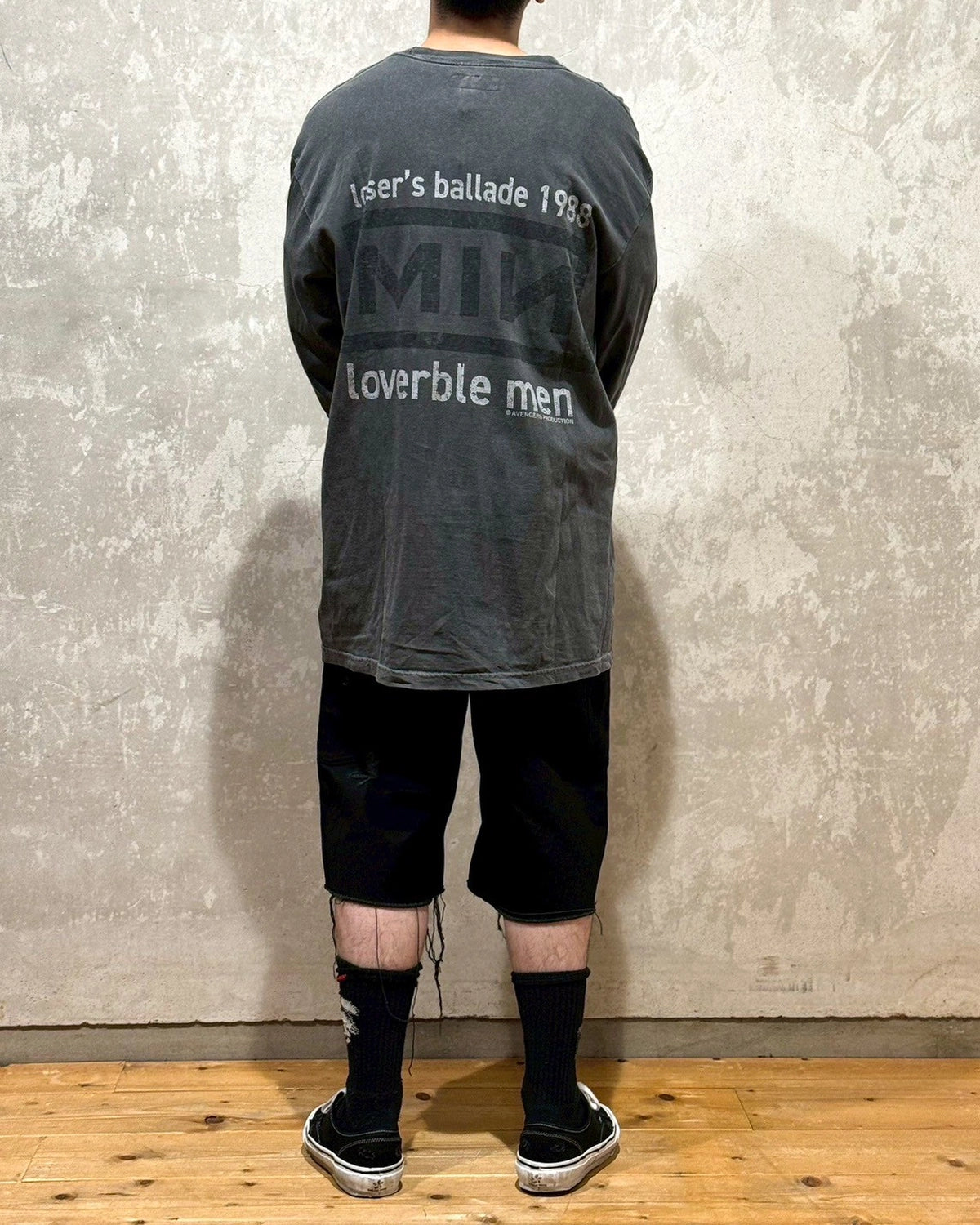 MINUS / Bootleg Long Sleeve(BALLADE)10YEARS BLACK